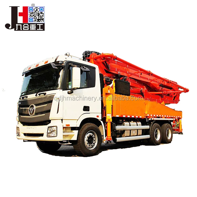 JIUHE Concrete Pump for Sale 27m 25m 30m 36m 38m Concrete Boom Pump Truck  Factory Price with Stock Construction Equipment