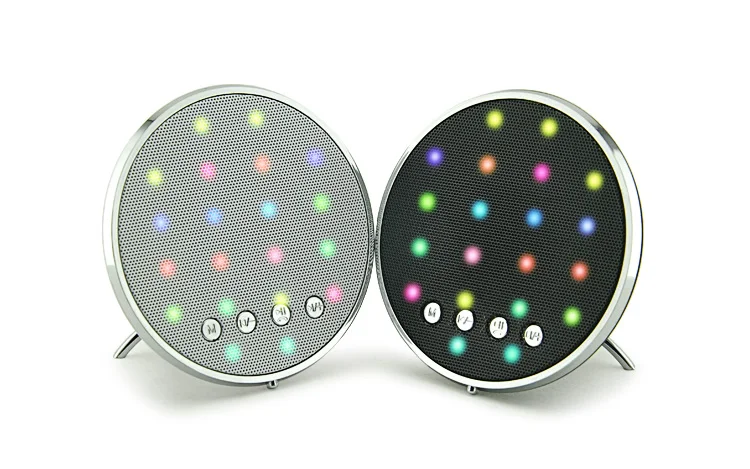 Новинка, милая Беспроводная колонка JY26A BT со светодиодной подсветкой, музыкальный проигрыватель, стереоколонка с басами и держателем