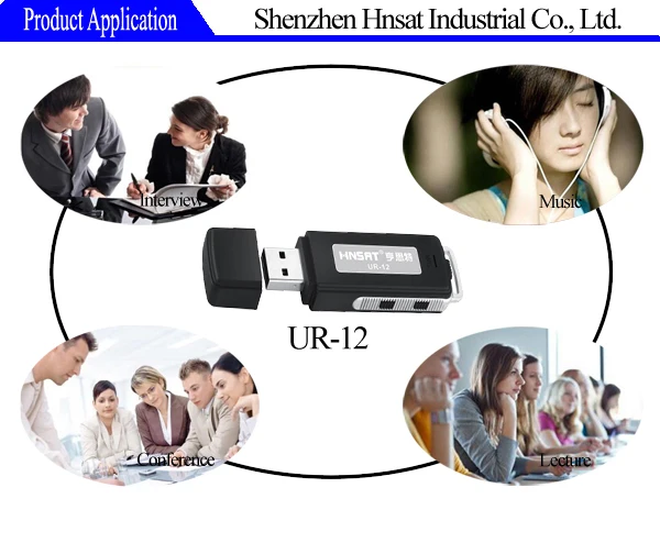 usb flash drive digital voice recorder with MP3 playing
