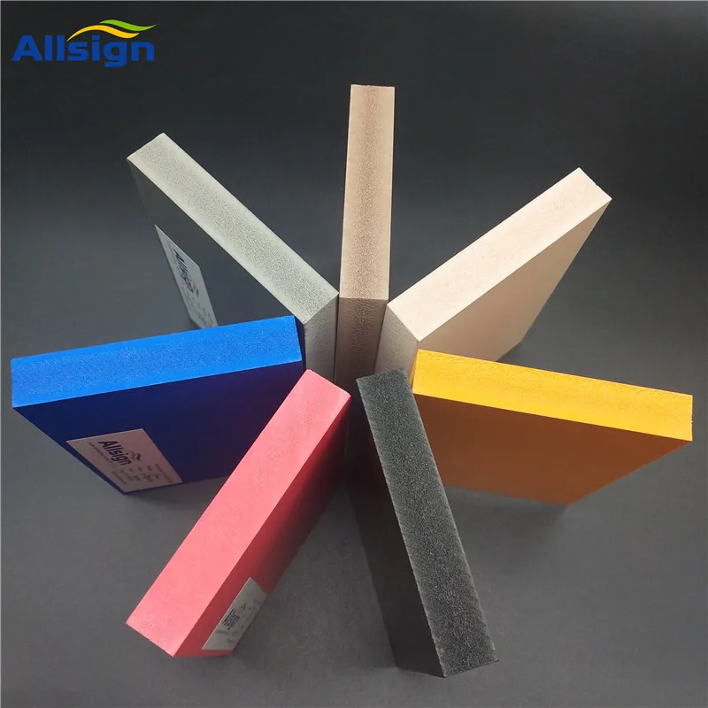 All Colours PVC Foam Sheet Board Plate