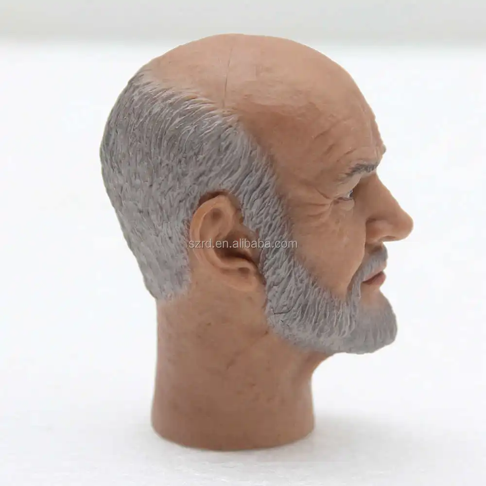 Custom 1/6 Scale Sean Connery Head Sculpt for 12 Inch Figures Doll Hot Toys