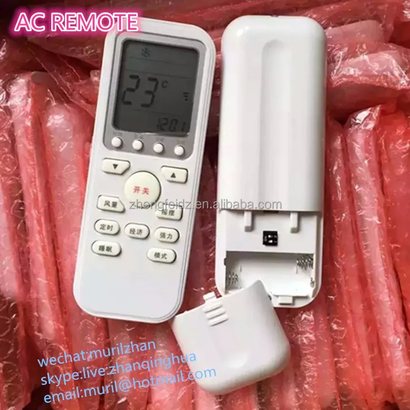 ZF Silvery 17 Keys YT1F Universal Air Conditioner Remote Control Codes for Condor