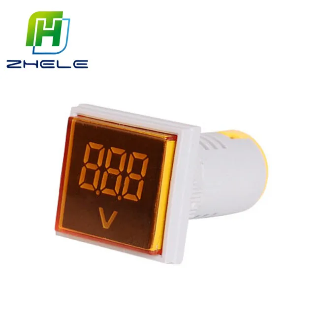 Taidacent Red 0-200V Measurement Range 4.5-30V Power Supply Volt Meter Mini Digital DC Voltmeter Display Three Wire Voltmeter
