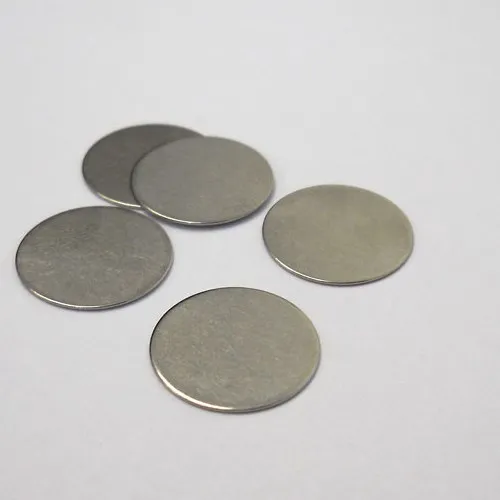 (15.5 mm Dia x 0.2 mm thickness) Stainless Steel Spacer for Button Cell Battery
