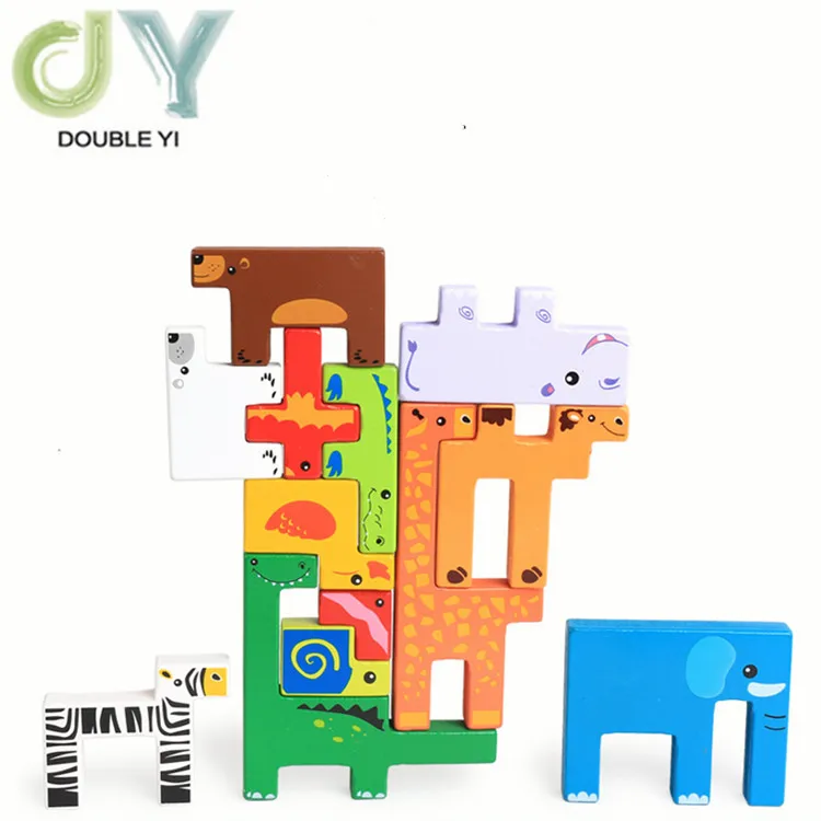 creative animal building blocks
