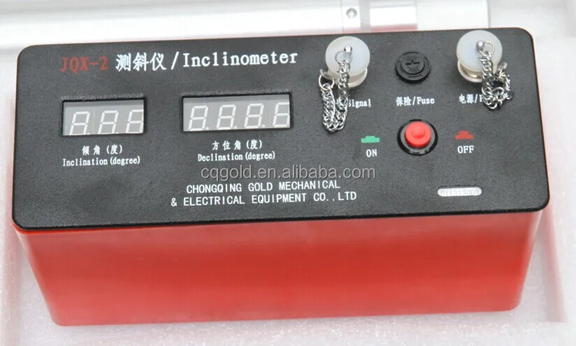 Geological Drilling Borehole Inclination Survey Tool for Vertex and Azimuth