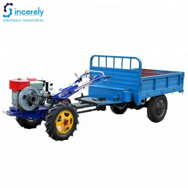 China Mini Walking Tractor Trailer Cheap Price