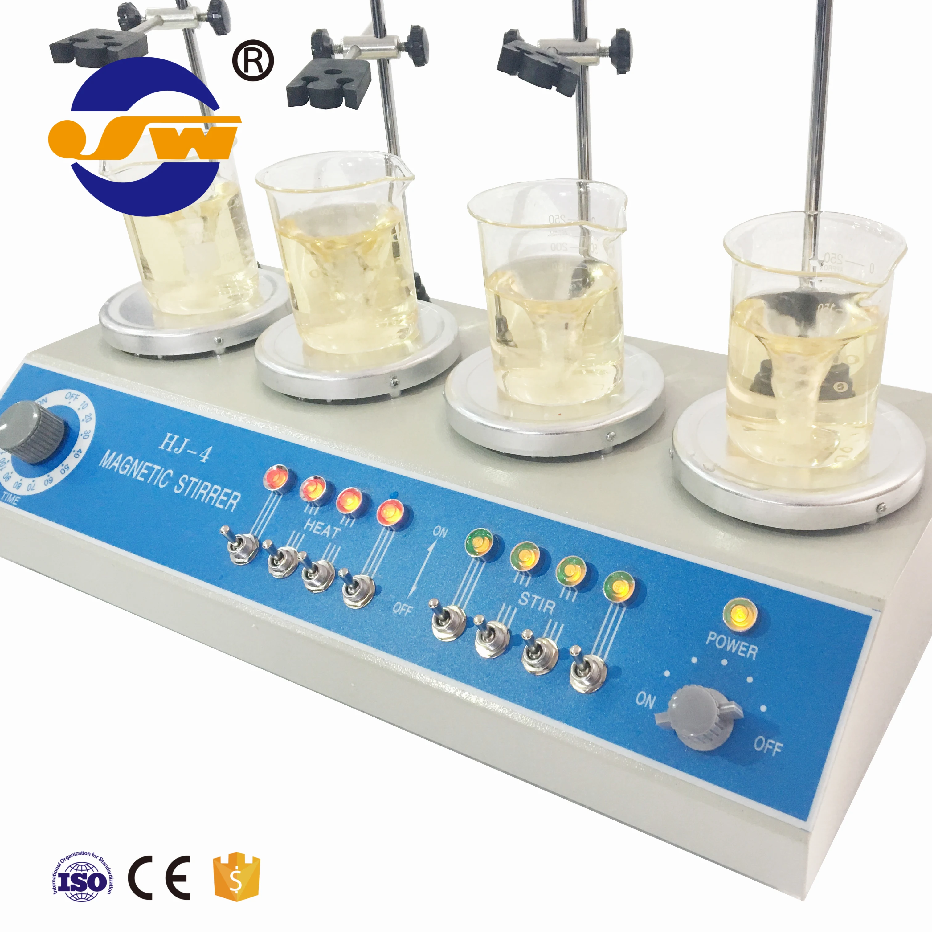 Multi Position Strirrer Laboratory Multi-position Magnetic Hotplate Stirrer - Buy Multi ...