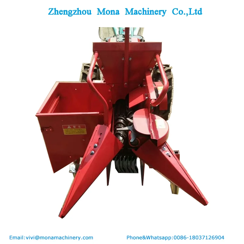 Tractor Mount 2 Rows 3 Rows Mini Sweet Corn Harvester With Peeling Self-propelled Combine Corn Harvester Corn Picker for Sale