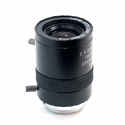 Objectif à Ouverture Manuelle 3,5-8 Mm, Objectif de Caméra à Ouverture Manuelle CS Mount CCTV Security Camera Zoom Lens 720P Manual Lens Focal Length