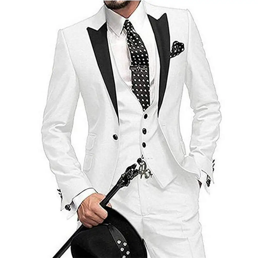 Wholesale 16 Colours 2019 Men Wedding Suits with Pants 3 Piece ...