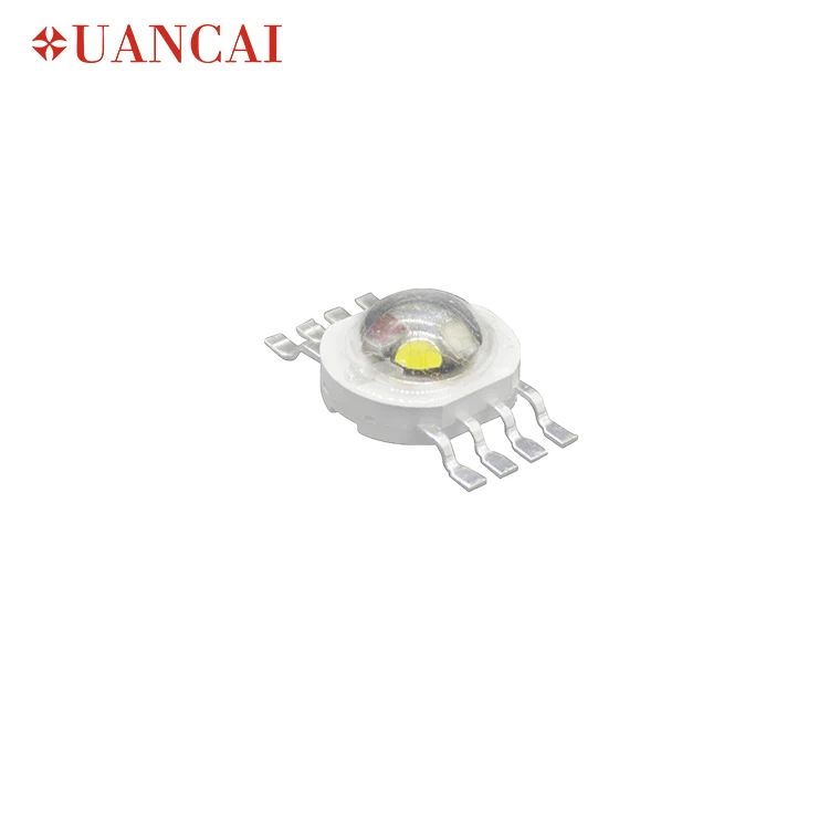 
 Лучшие продажи RGBW COB LED 8Pin 8 Вт RGBW COB LED используется в сценическое освещение/Медицинский освещение CE по ограничению на использование опасных материалов в производстве LM-80 3 года гарантии  