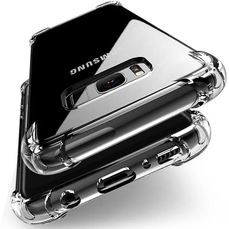 For Samsung Galaxy S10 S10 Plus Lite A5 A8 J5 J7 Shockproof Soft TPU Case Cover 