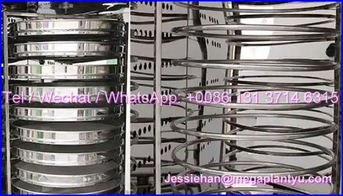 Cheap Price Figs Drying Machine Vertical Revolving Tea Leaf Dryer