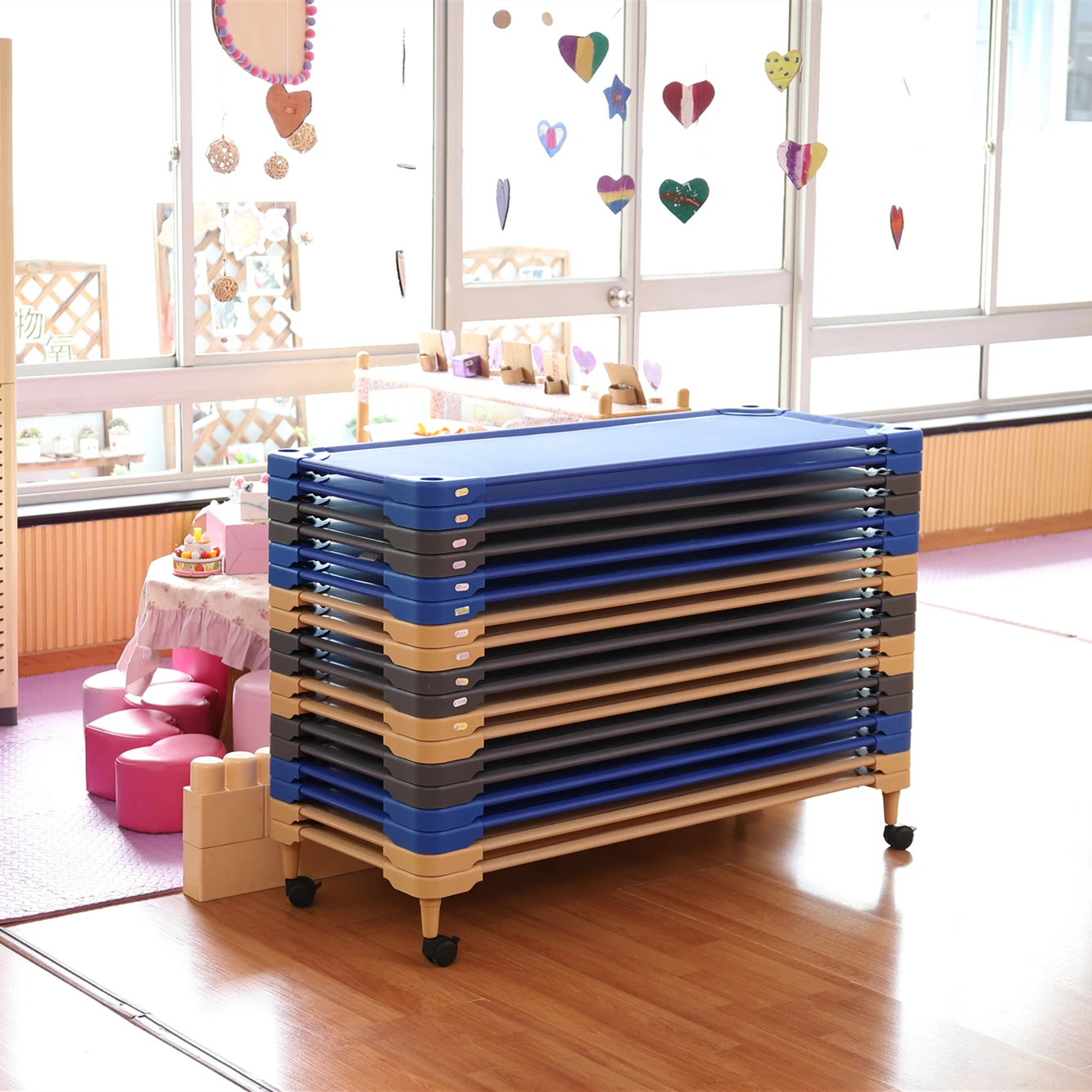 plastic cot bed