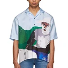 OEM Service Custom Fashion mens Silk twill shirt with short sleeve shirt plus size shirts