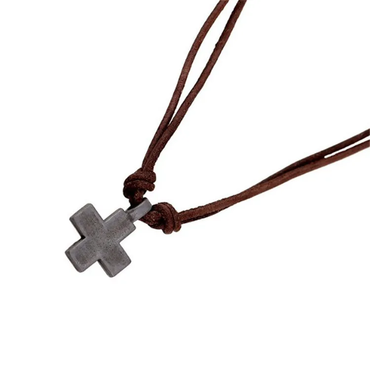Rustic Cross Pendant, Spiritual Necklace, Men's Cross Pendant, Antique  Style Cross, Mens Cross Gift, Leather Necklace Cord - Etsy | Spiritual  necklace, Pendant, Cross pendant