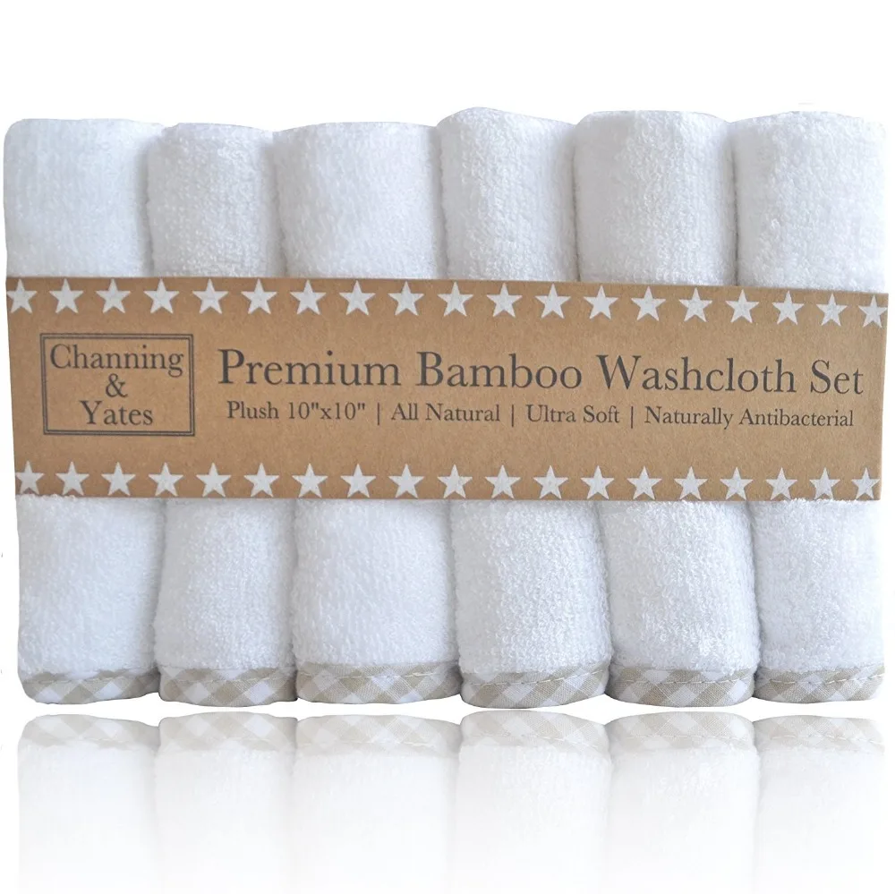  Channing & Yates Premium Organic Baby Washcloth Set