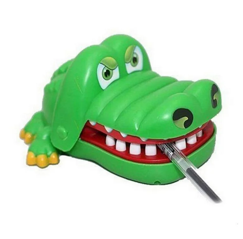 Crocodile Mouth Dentist Bite Finger Game Fun Play Toy Kid Children Toys ^p LM 