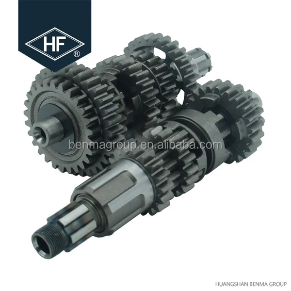 Benma Motorcycle Transmissions Gear Main and Counter Shaft CG125
