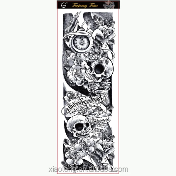 Source Wholesale Tattoo Supplies Hot New Products Fashion Temporary Full Arm  Tattoo Sticker On M.Alibaba.Com