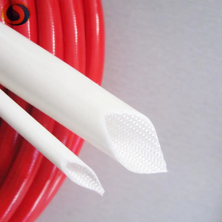 Fire resistant fiberglass sleeving pipe diameter 8mm 9mm 10mm fiberglass sleeve