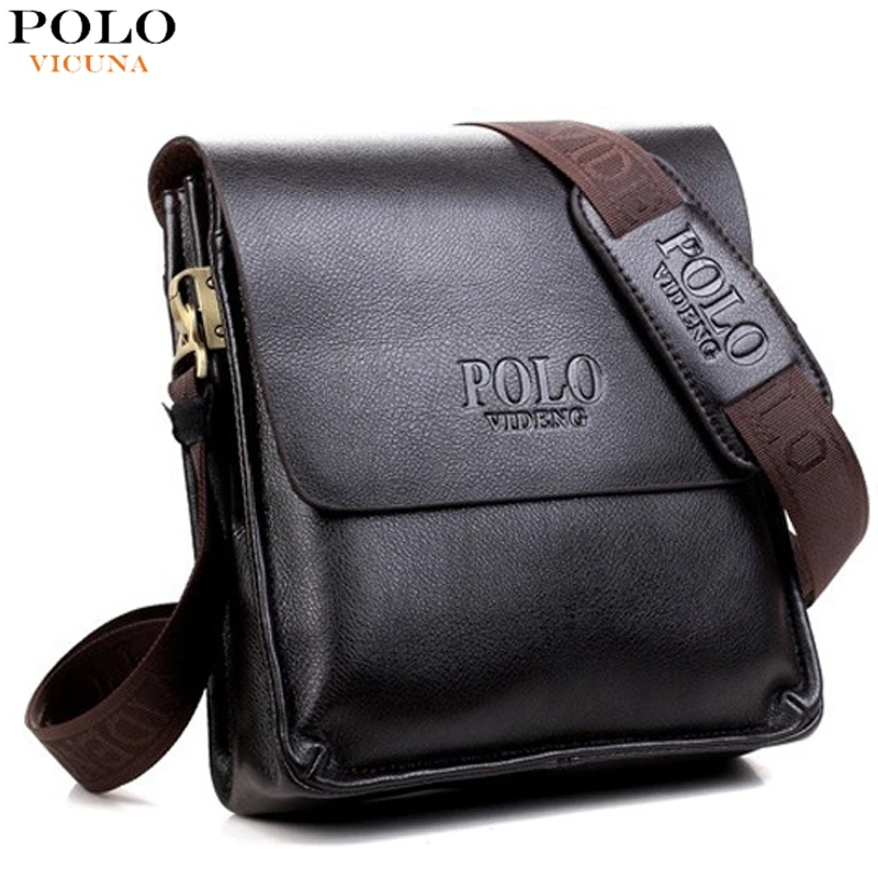 Hot Sell Famous Brand Design Leather Men Bag Casual Business Leather Mens Messenger Bag Vintage Men