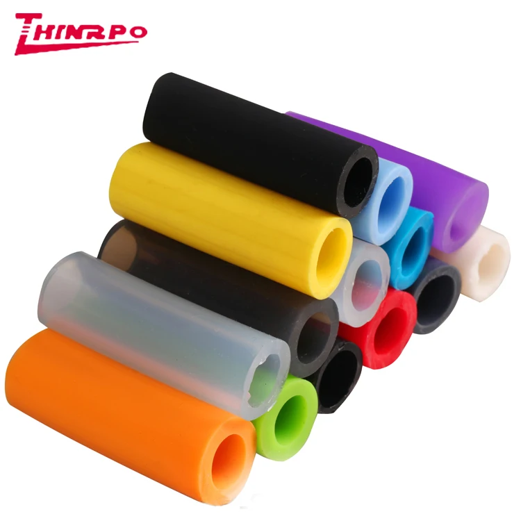 High Pressure Flexible Expandable Pipe Soft Colored Medical Silicone Rubber Hose Tubing
