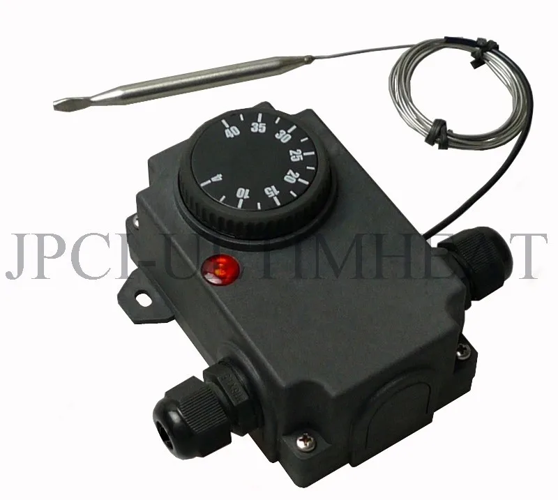 Bulb and Capillary Thermostat Drop-resistant and UV-resistant, Waterproof and Dustproof, Thermostat With Housing Y0A