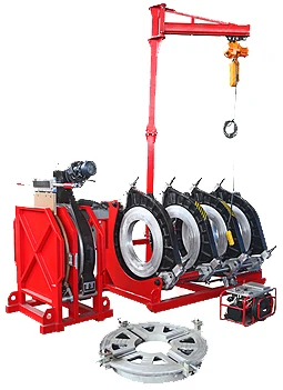Hotool Hydraulic HDPE Pipe Butt fusion Welding Machine 630 800mm Tube Welder
