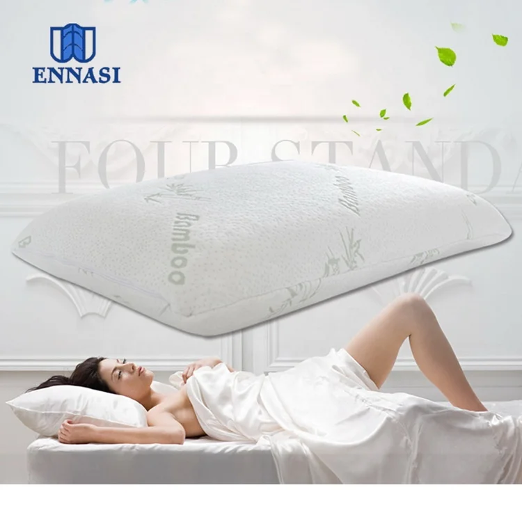 Высокое качество QI Стандартный размер Квин-сайз алоэ вера бамбука крышка Подушка с эффектом памяти