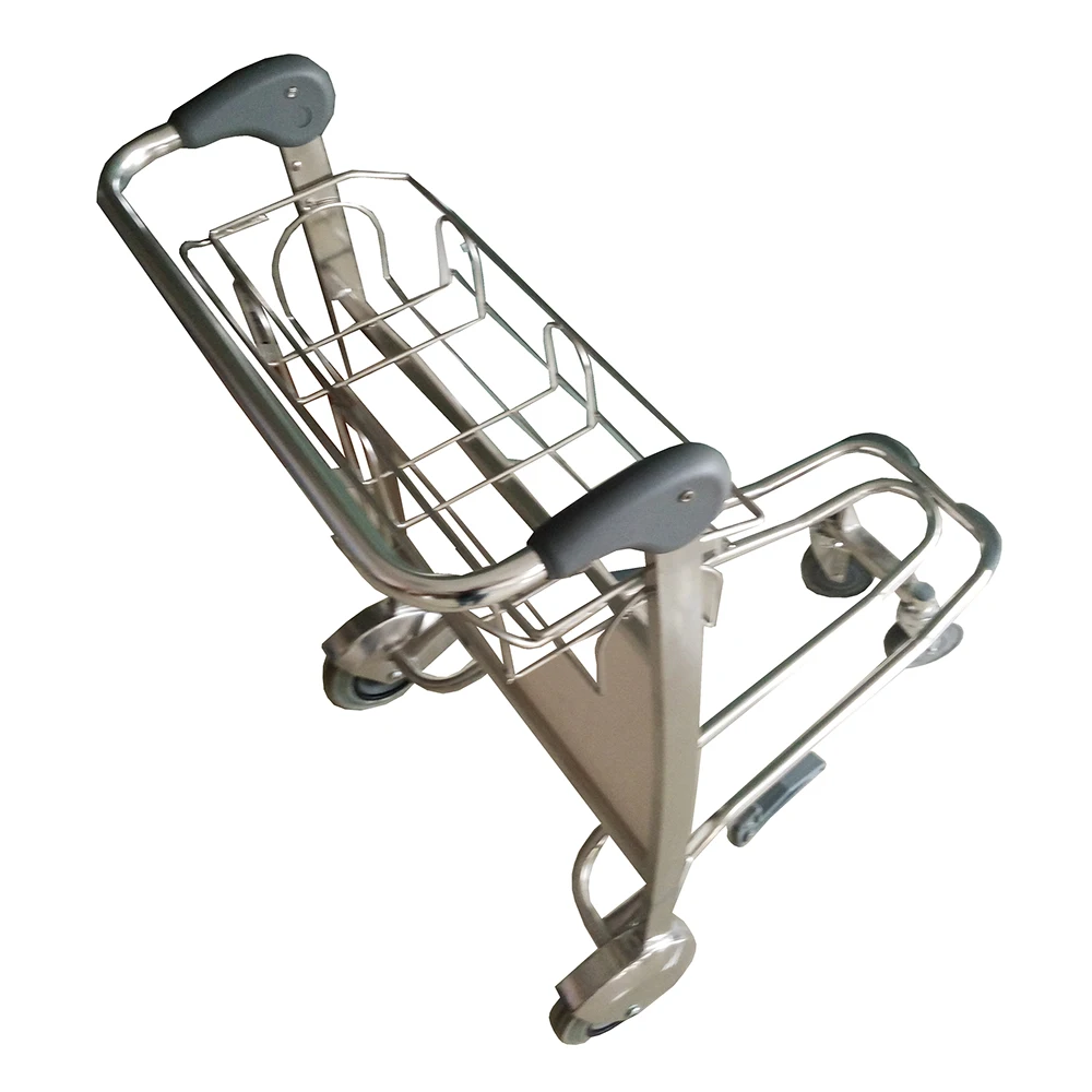 3 Wheels Aluminum Alloy Airport Luggage Trolley,Airport Cart,Airport