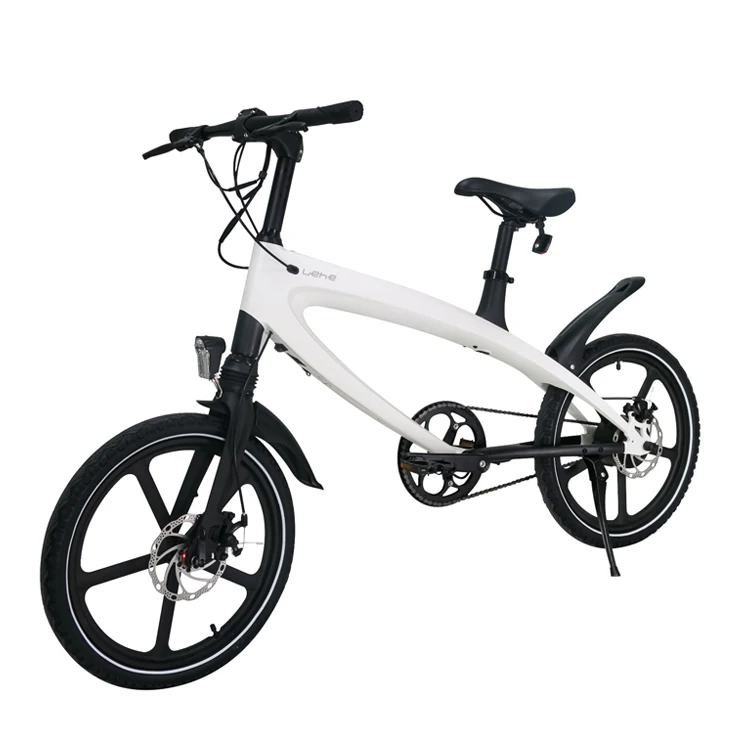 LED Display Intelligent Lehe S1 Smart Electric Bike with Lithium Battery