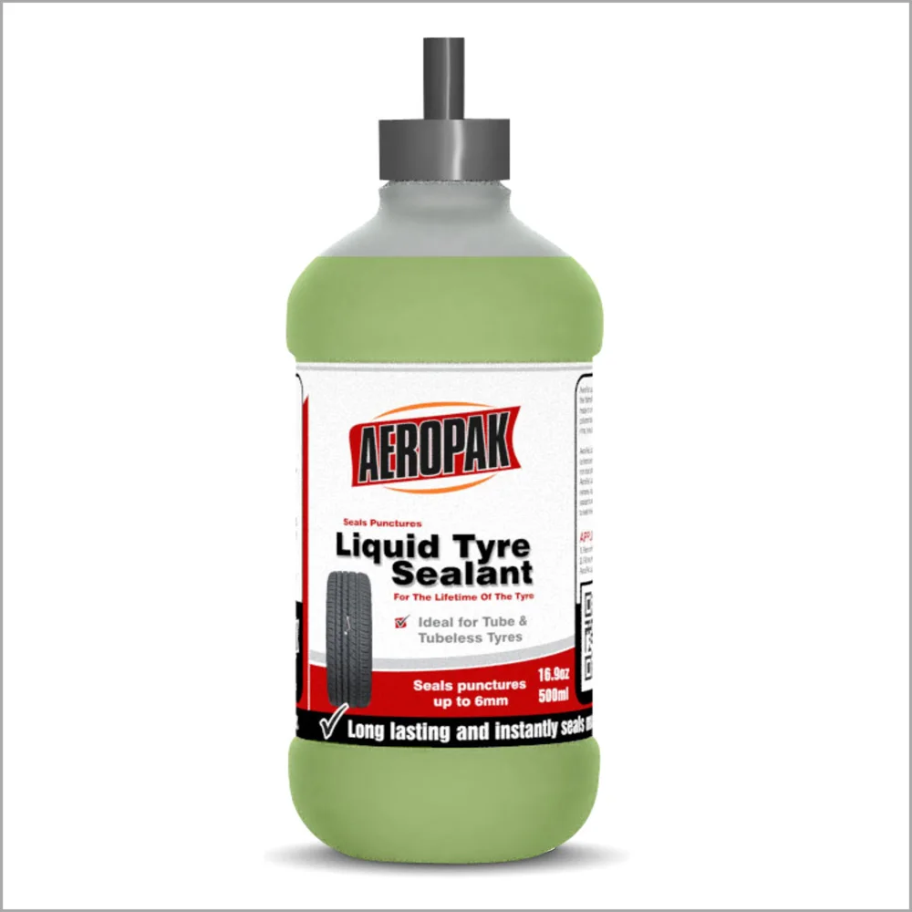 Aeropak 500ML Жидкий Герметик Для Шин Liquid Tire Sealant Фабрика Китайская Производителя Китайский Завод