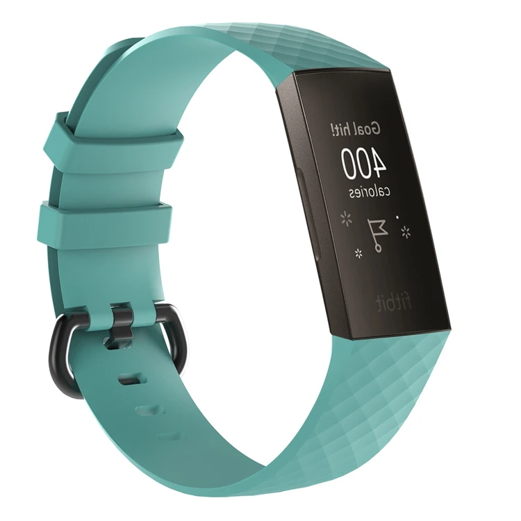 Sanheng Bracelet de Rechange en Silicone pour Montre Fitbit Charge 3 