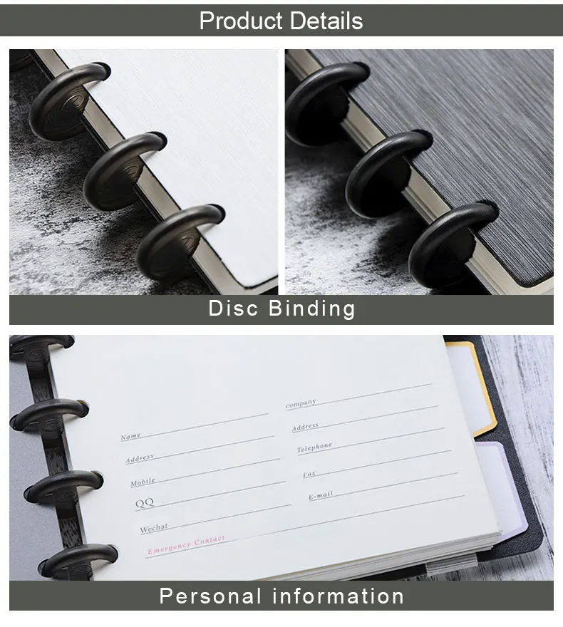 2026 2027 Custom Printing A5 Disc Binding Planner Notebook| Alibaba.com