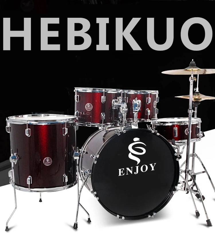 Wholesale Good Quality Drum Set Percussion Instruments Full Drum Set