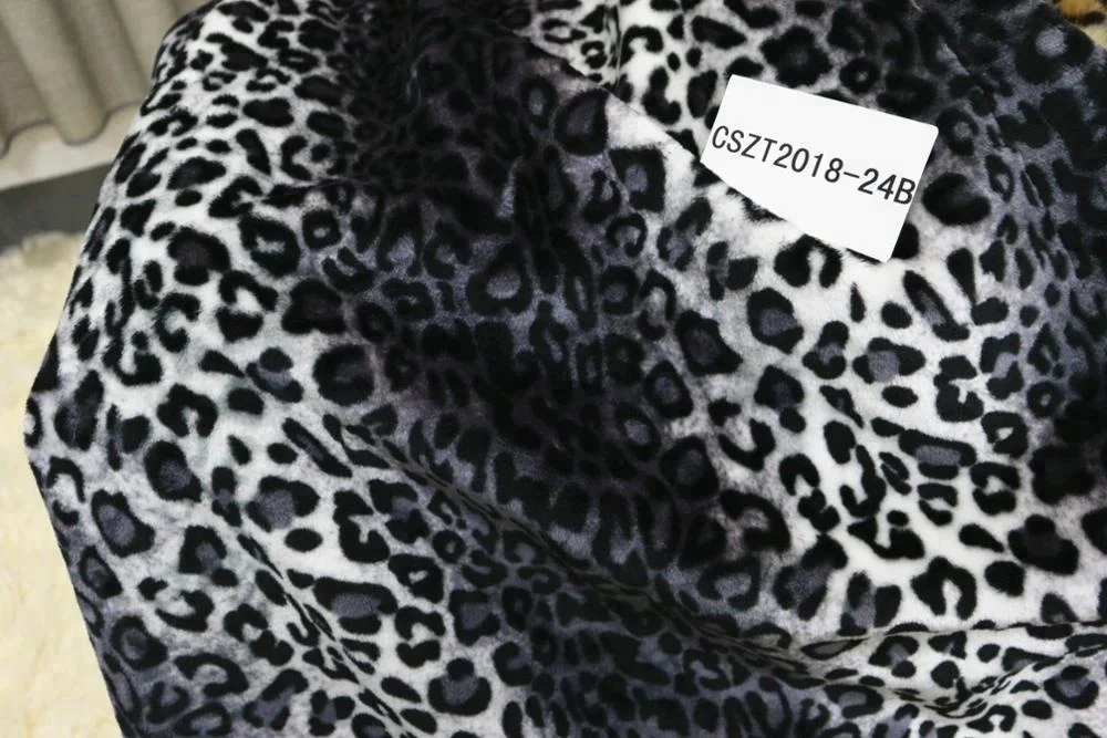150*200cm Faux fur blanket animal print