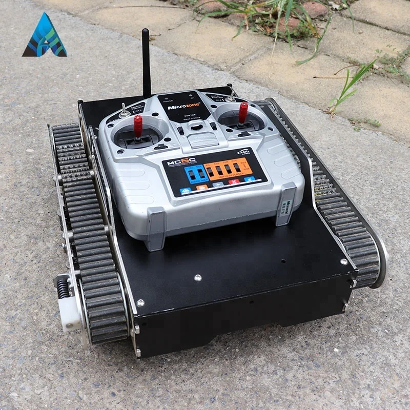 High Quality Use Suspension System Robotic Product Robot Platform Rubber Track Robot Chassis