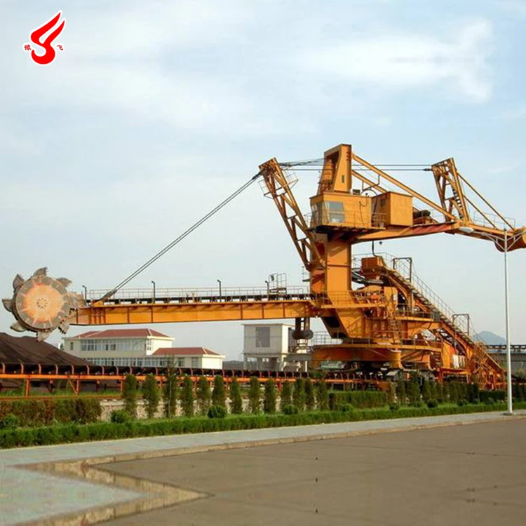 Mobile Stacker Conveyor Reclaimer Bucket Wheel Stacker Reclaimer Crane Price for Sale
