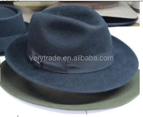 Cappello Fedora Classico In Lana Bordeaux Con Fascia In Pelle - Foto 10