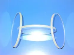 borosilicate glass disc