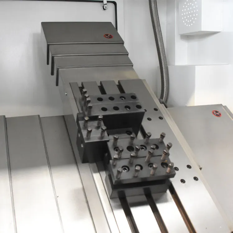CK46P High Speed Cnc Lathe 5 Axis With C Axis and Milling Tools