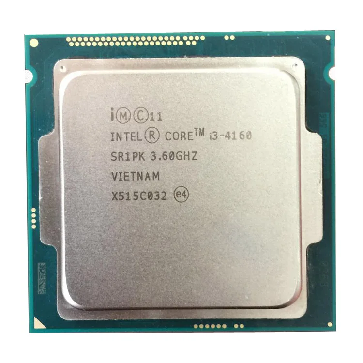 Intel Core Used Desktop Cpu Processor I3 4130 4150 4130 4160 4340 4170 1150 Socket