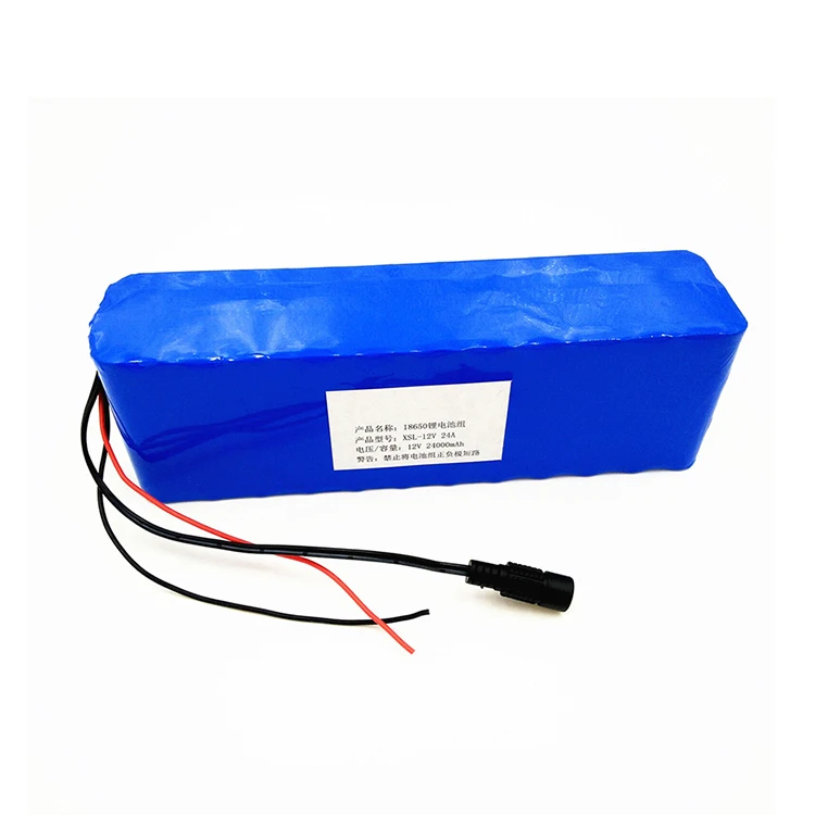 Factory 18650 3S8P 12V 24Ah Lithium Ion Battery Packs