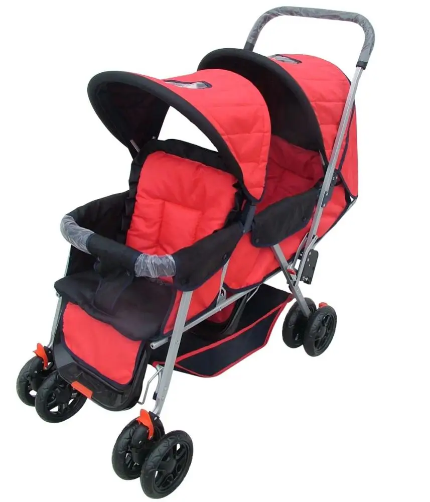 Cute Design Double Baby Twin Stroller 3 in 1 for Two