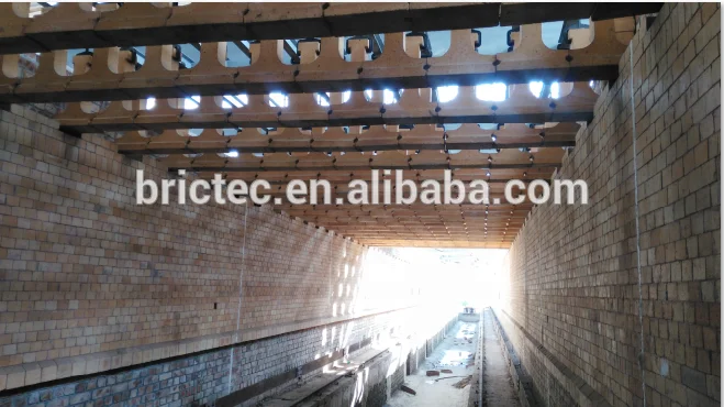 BRICTEC Customized Clay Brick Making Tunnel Kiln