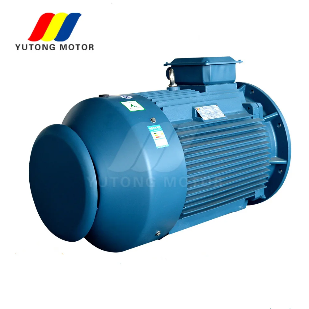 IE3 YE3 10kw 45kw 高効率三相交流モーター誘導電動機、完全な精米機用 