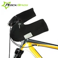 ROCKBROS Windproof Outdoor Sports Mountain Road Bike Gloves Covers For Men Women In Winter Cycling Winter