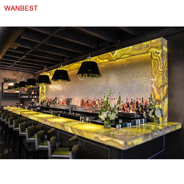LED Gorgeous Spectacular Bar Counter Table - Wanbest BC-213
